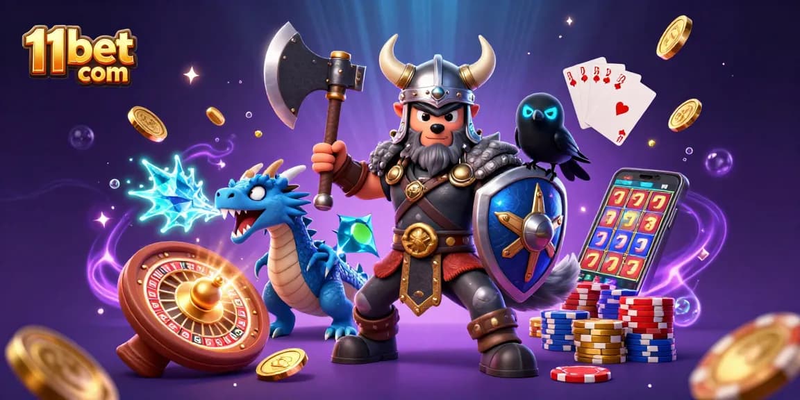 Experience the magic of 11bet com with captivating characters and dynamic casino elements.