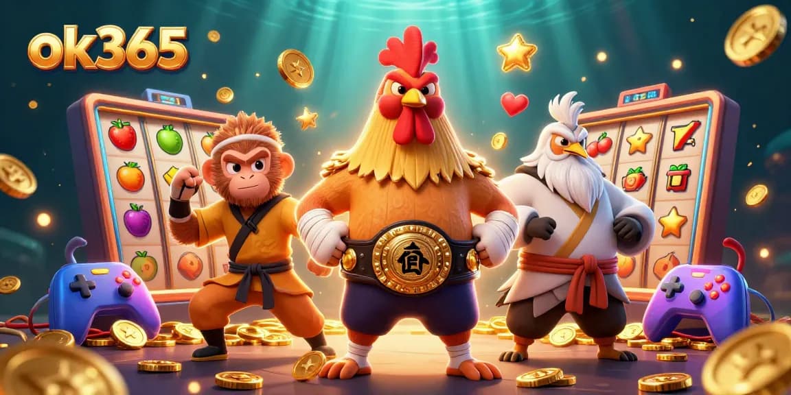Experience exciting wins at ok365 with colorful slots and energetic animated characters.
