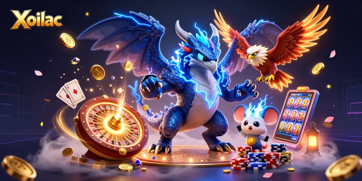 Xoilac offers an electrifying online experience with dynamic gaming elements and vibrant 3D visuals.