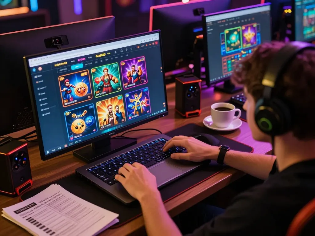 Engaging online gambling session at nhà cái GA88 showcases a player immersed in betting strategies for an exhilarating experience.