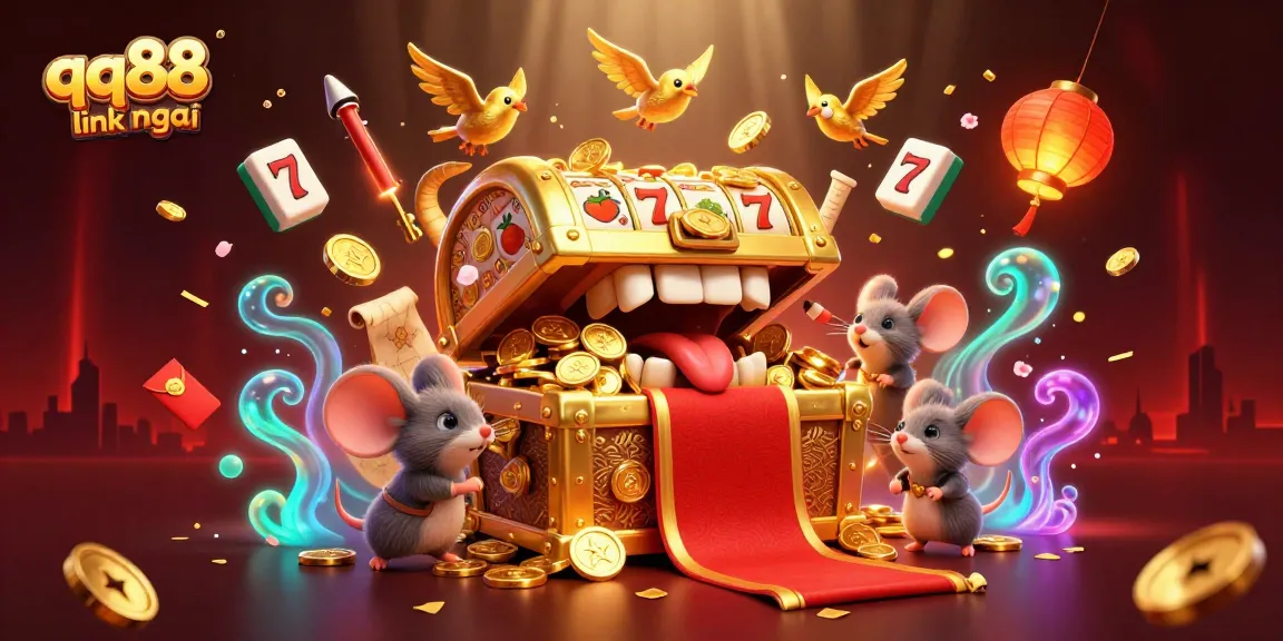 Engage with the thrilling qq88 link mới as adventurer mice discover a dynamic treasure scene.