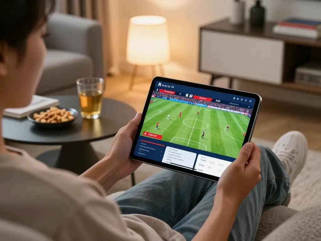 Engage with xôi lạc tv live football streaming while enjoying a cozy home atmosphere