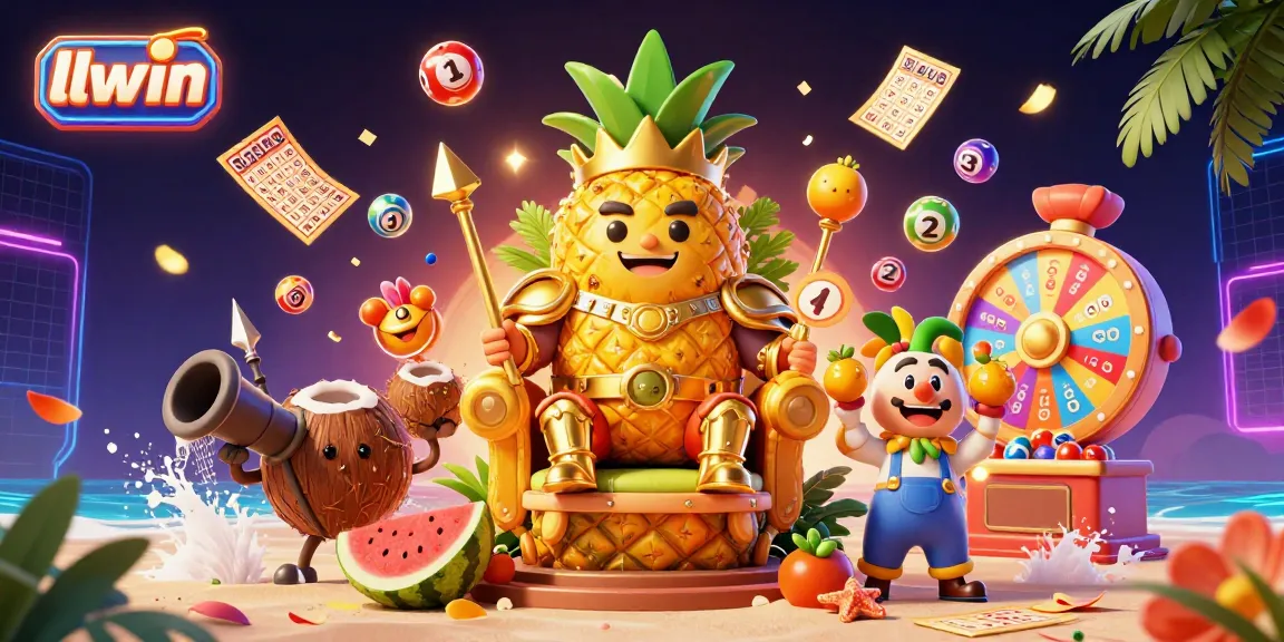 Experience thrilling gameplay at llwin with dynamic lottery balls, vibrant prizes, and lively casino characters.