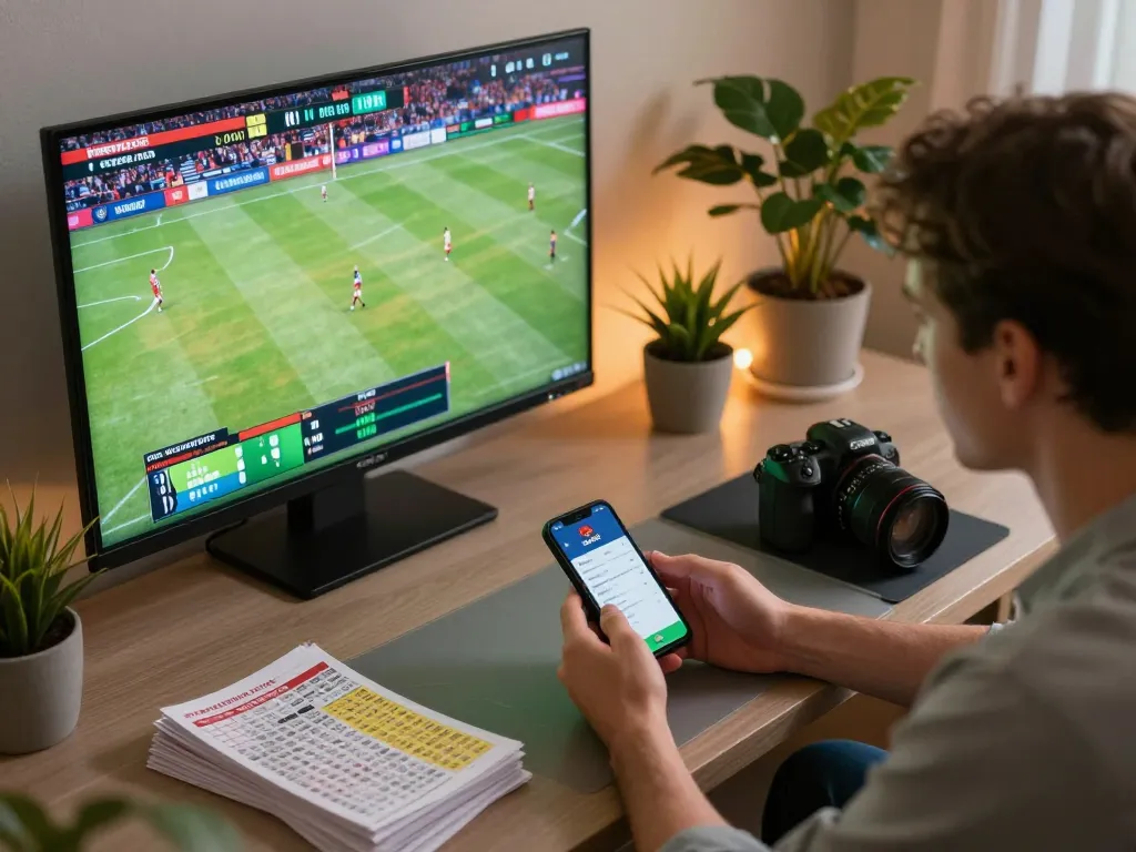 Active sports betting on Thể thao da88 mobile app, with live match viewing and betting slips on display