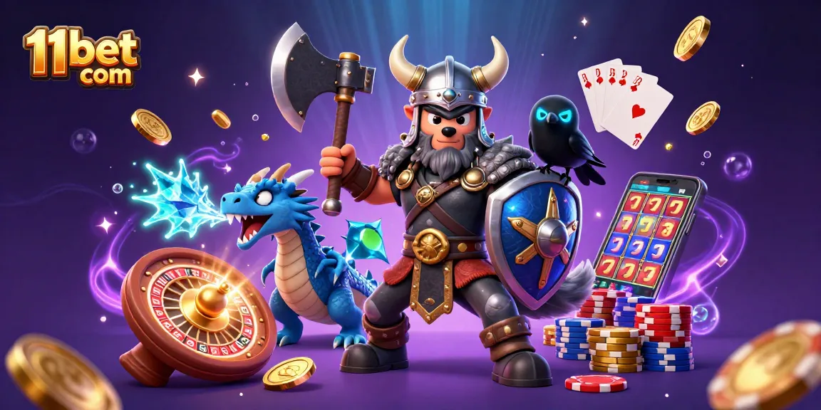 Experience the magic of 11bet com with captivating characters and dynamic casino elements.