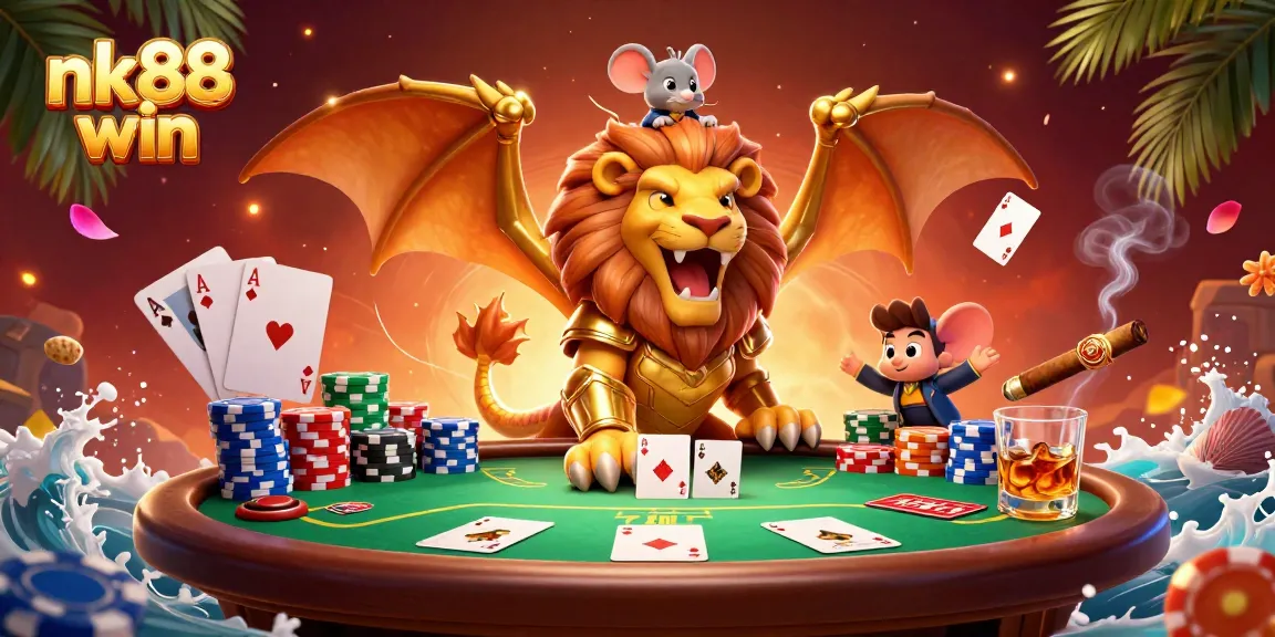 Engage with exciting casino gameplay in nk88 win, featuring stunning 3D characters and rich poker elements.