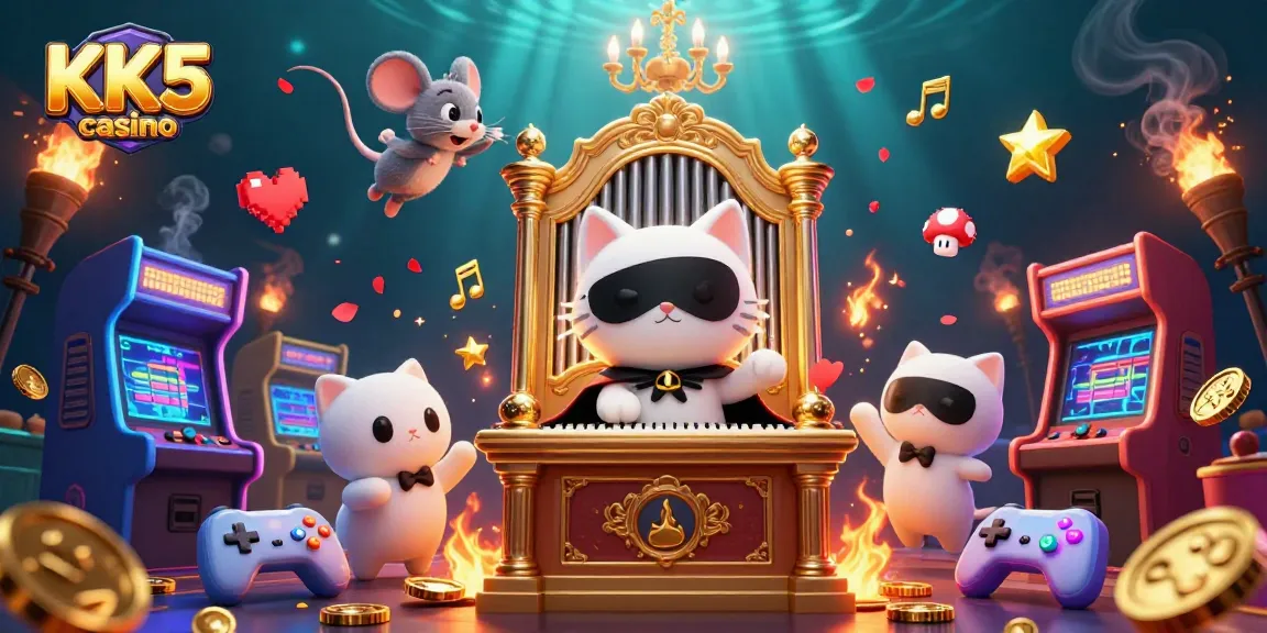 Experience thrilling gaming at KK5 casino with vibrant characters and rich visuals.