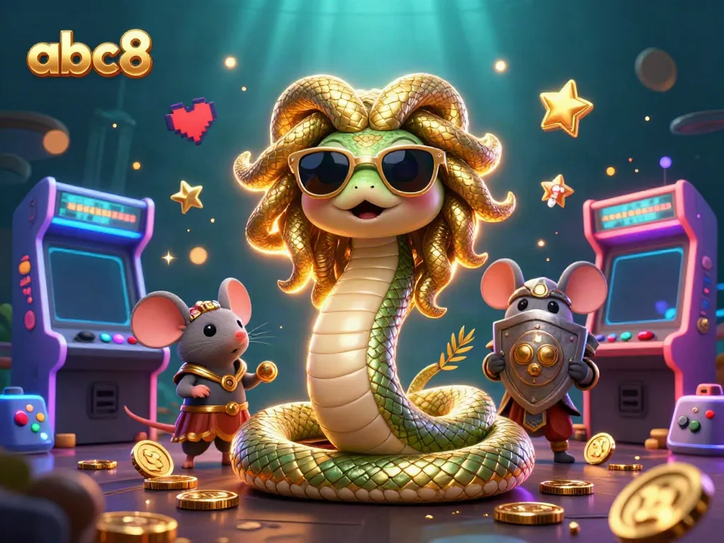 Experience the thrill of gaming with abc8 featuring Medusa and arcade elements