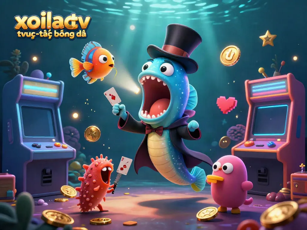 Engage with xoilac tv trực tiếp bóng đá featuring vibrant casino characters and exciting gaming elements