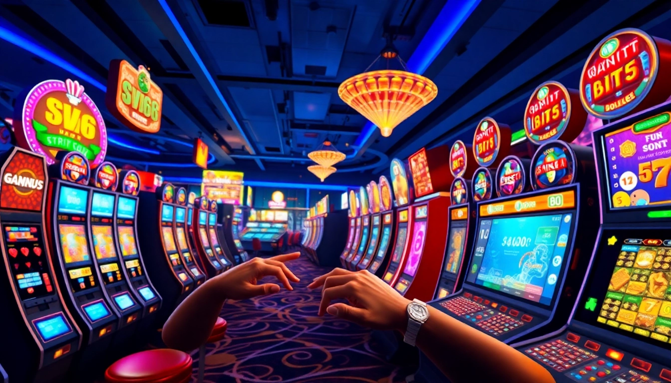 Experience thrilling online gaming with SV66 BET in a vibrant digital interface.