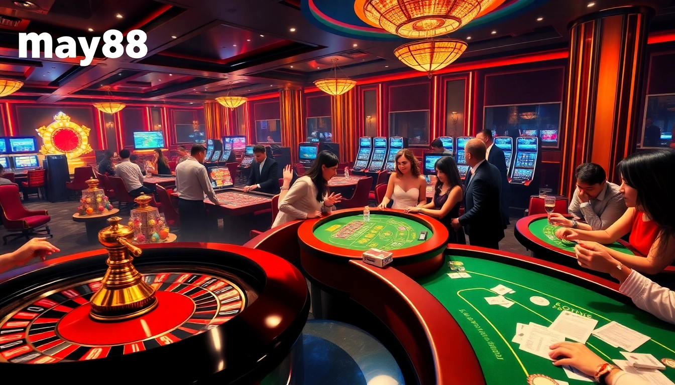 Win big at the casino with May88's exciting games and betting opportunities.