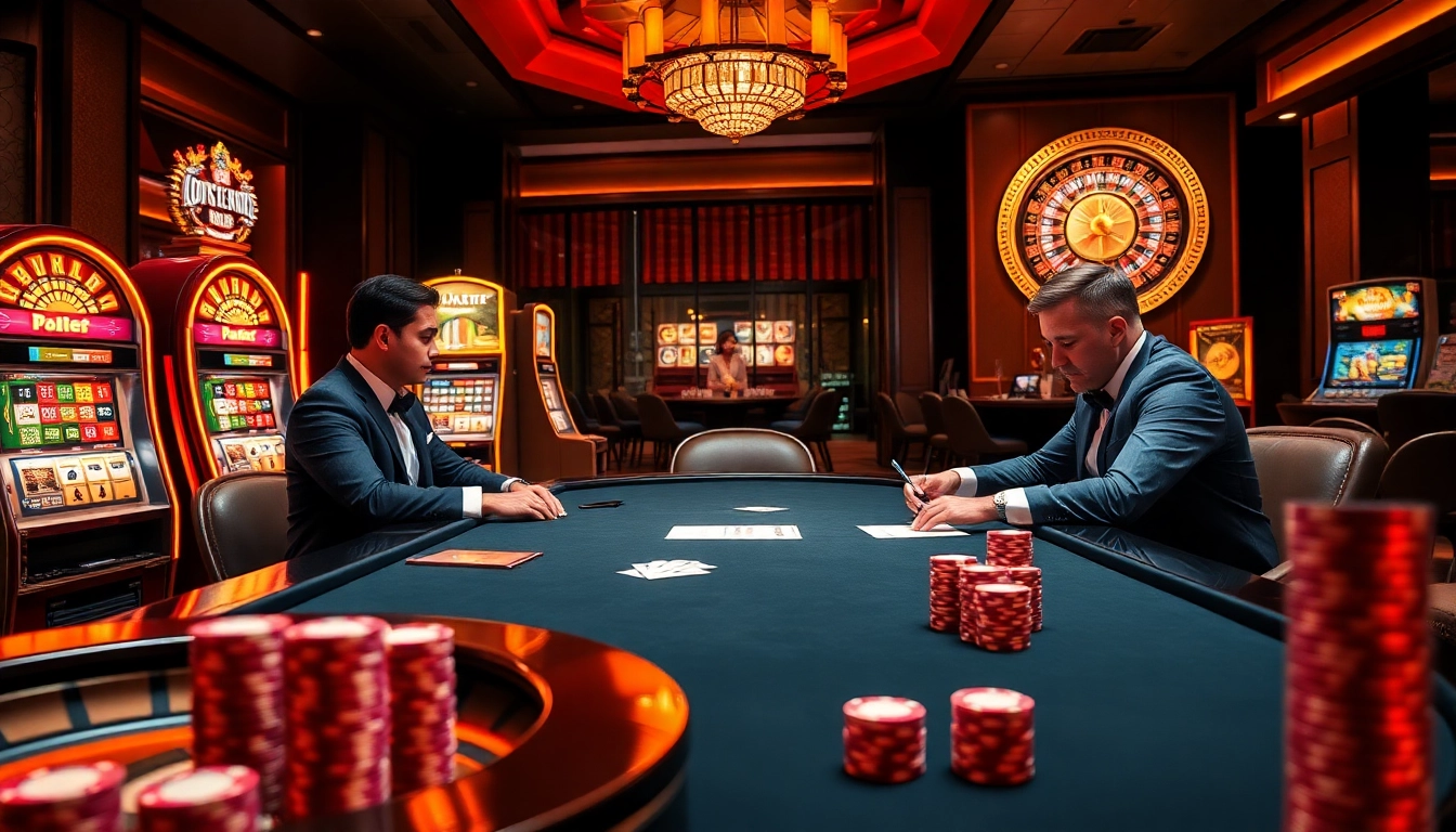 Experience high-stakes poker action at nhà cái uy tín nhất việt nam with luxurious casino visuals and strategic gameplay.