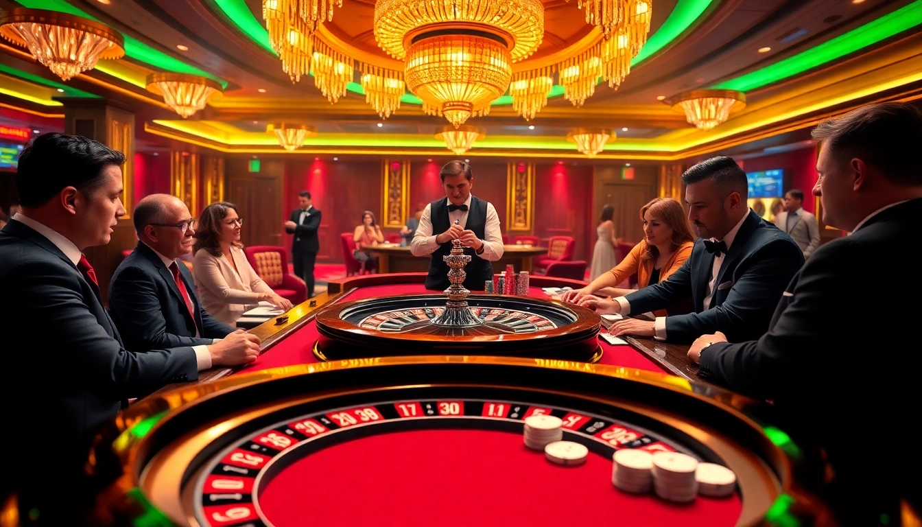 Engage in thrilling gambling at kjc.com with an immersive casino experience featuring roulette, poker, and bold atmosphere.