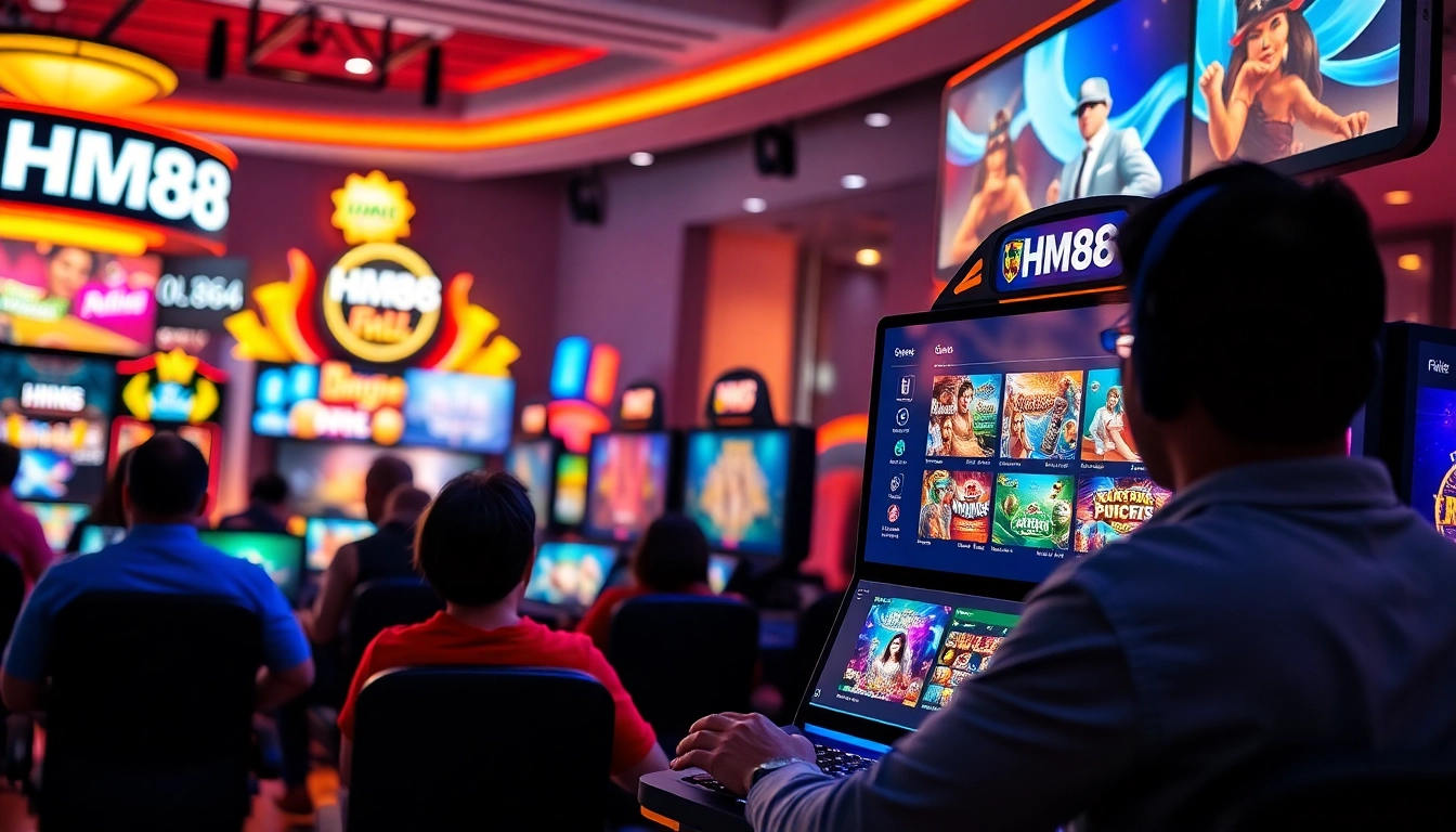 Experience the excitement of HM88 game with vibrant graphics and dynamic gameplay.